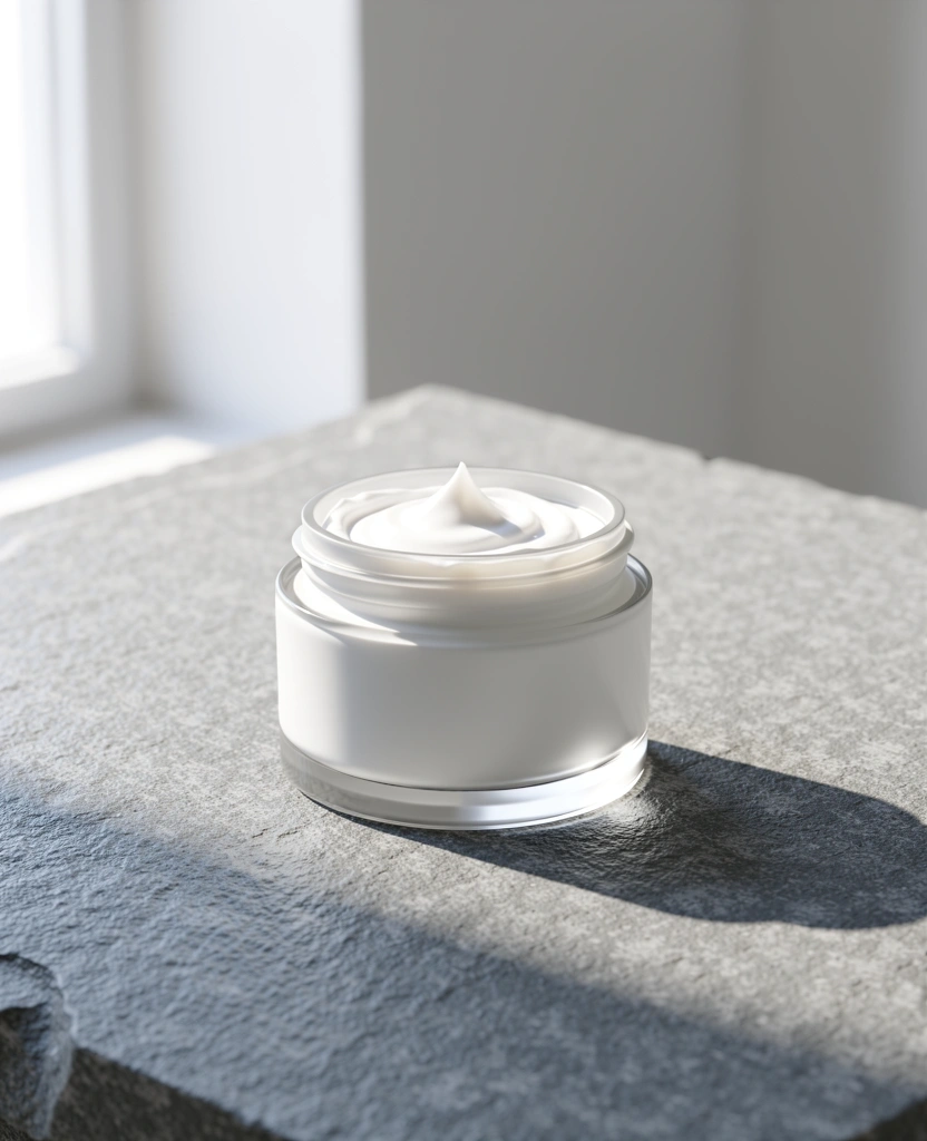 Premium anti-aging cream container